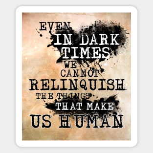 Khan Quote: Metro 2033 Sticker